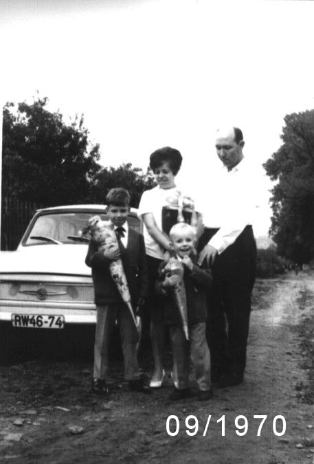 Schuleinführung 1970